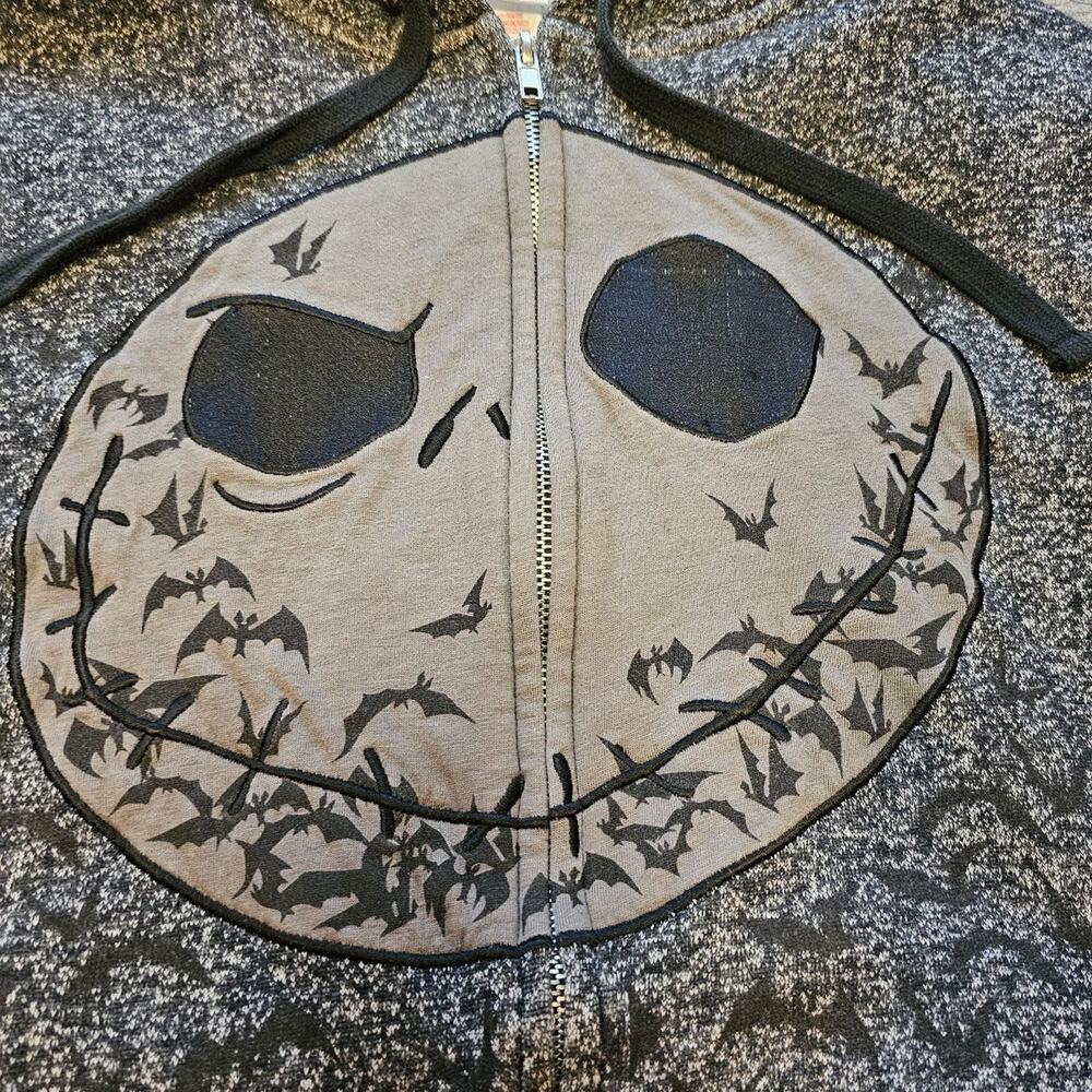 NIGHTMARE BEFORE CHRISTMAS/ JACK SKELLINGTON‎ HOODIE - Picture 3 of 6